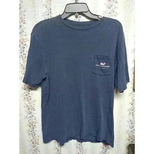 Vineyard Vines Whale Short Sleeve T-Shirt Size S Hy's Toggery Blue
